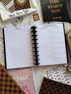 Fairytale Plans Planner Cover & Discs | Reversible Neutral Design
