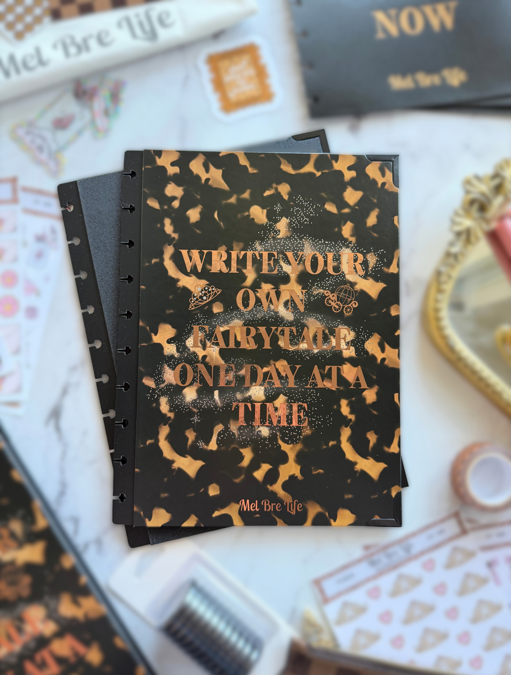 Fairytale Plans Planner Cover & Discs | Reversible Neutral Design