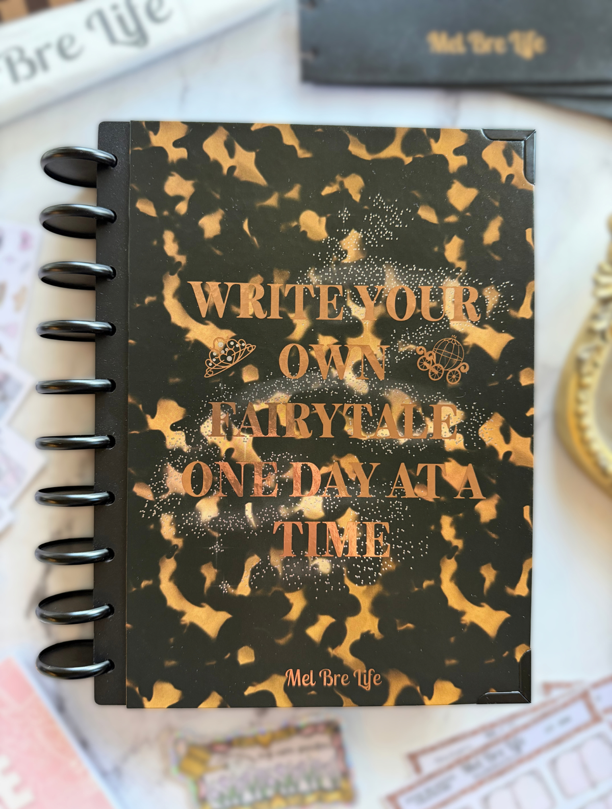 Fairytale Plans Planner Cover & Discs | Reversible Neutral Design
