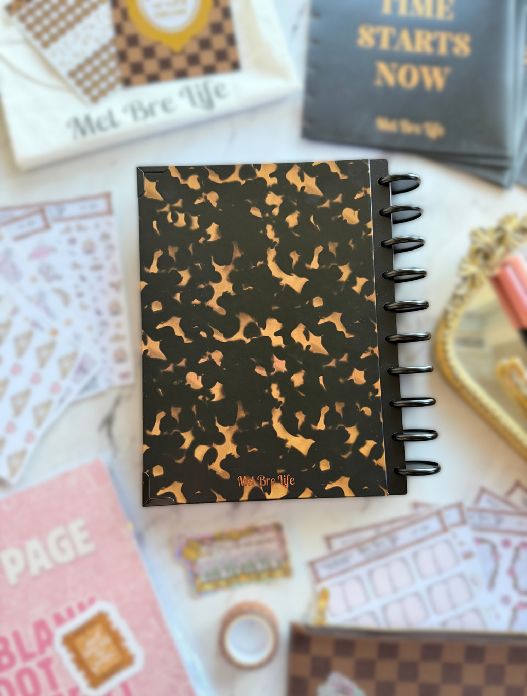 Fairytale Plans Planner Cover & Discs | Reversible Neutral Design