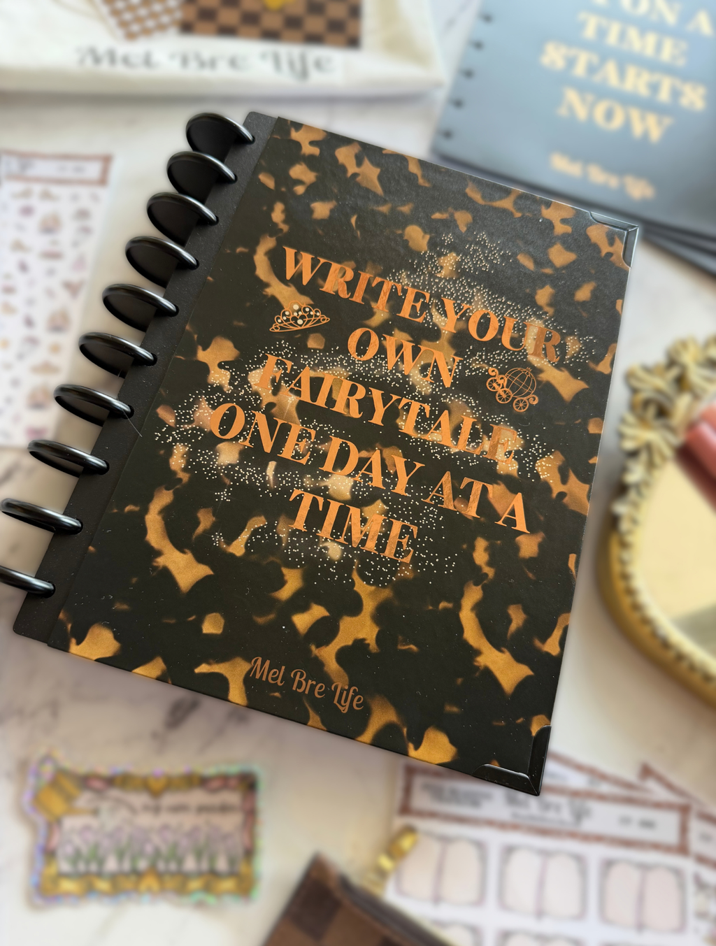 Fairytale Plans Planner Cover & Discs | Reversible Neutral Design