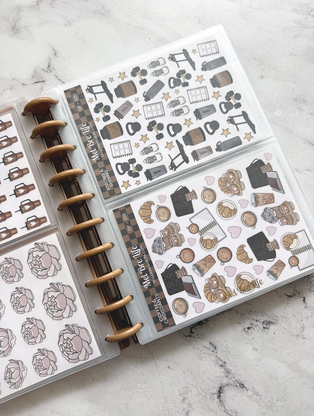 Clear Planner Pocket Organizer | 3-Pack