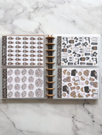 Clear Planner Pocket Organizer | 3-Pack