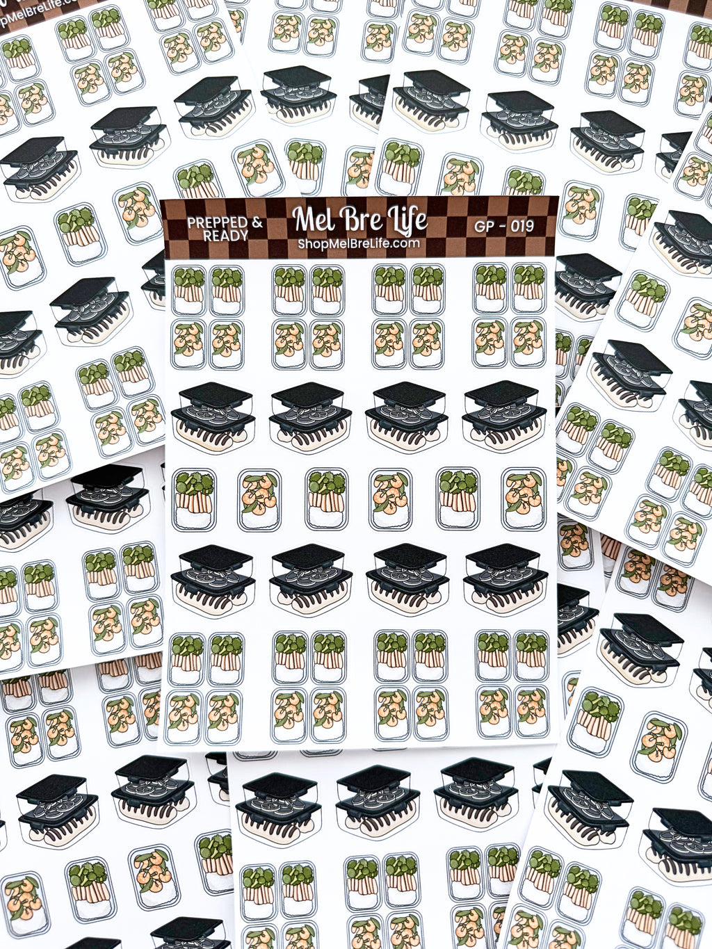 Strong & Shining Fitness Sticker Sheet | Glam Plans Collection