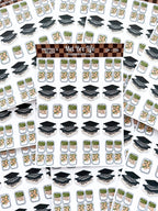 Strong & Shining Fitness Sticker Sheet | Glam Plans Collection