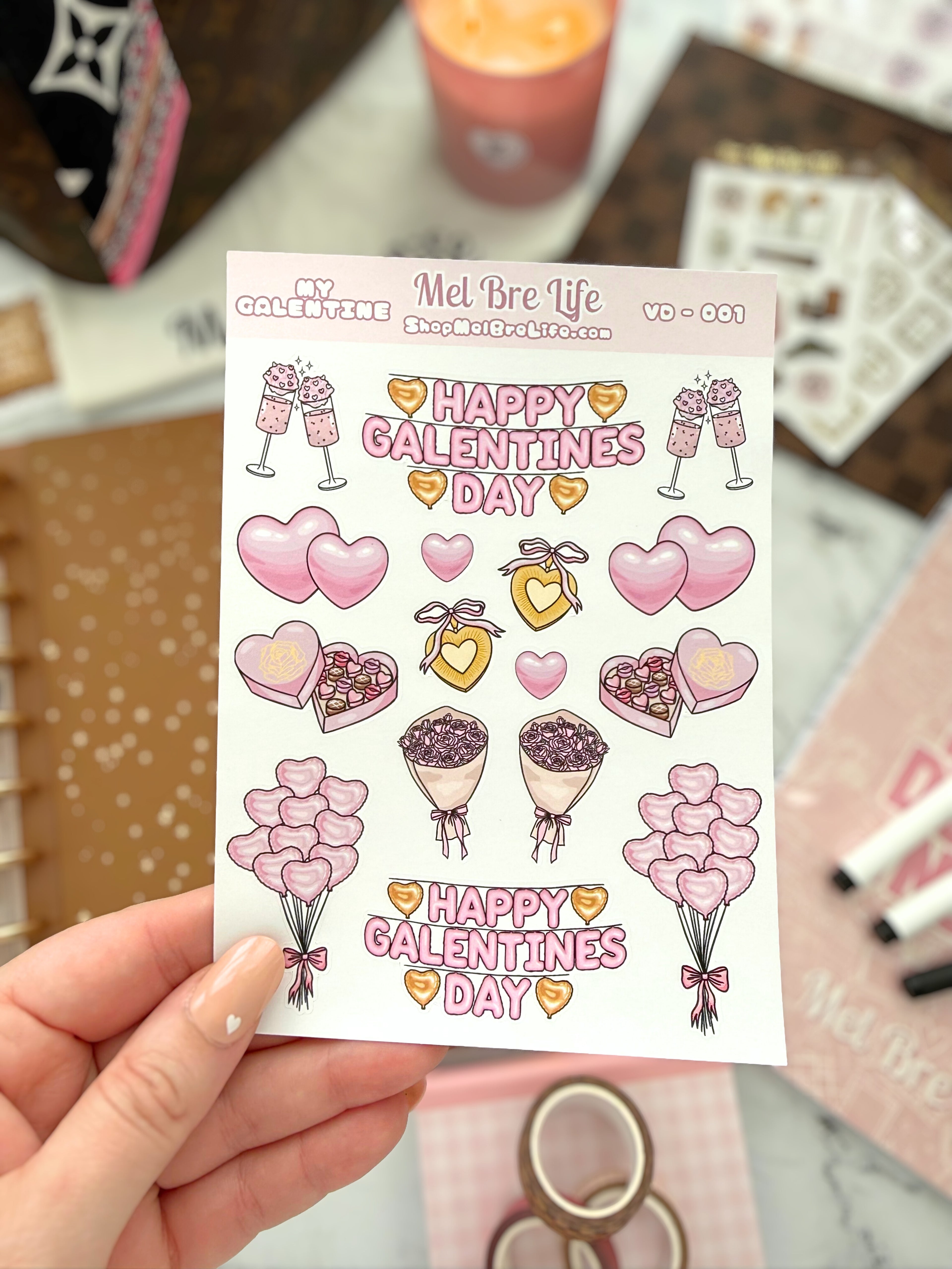 My Galentine Sticker Sheet | Valentine’s Collection