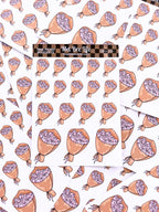 Pink Peony Bouquets Sticker Sheet | Glam Plans Collection