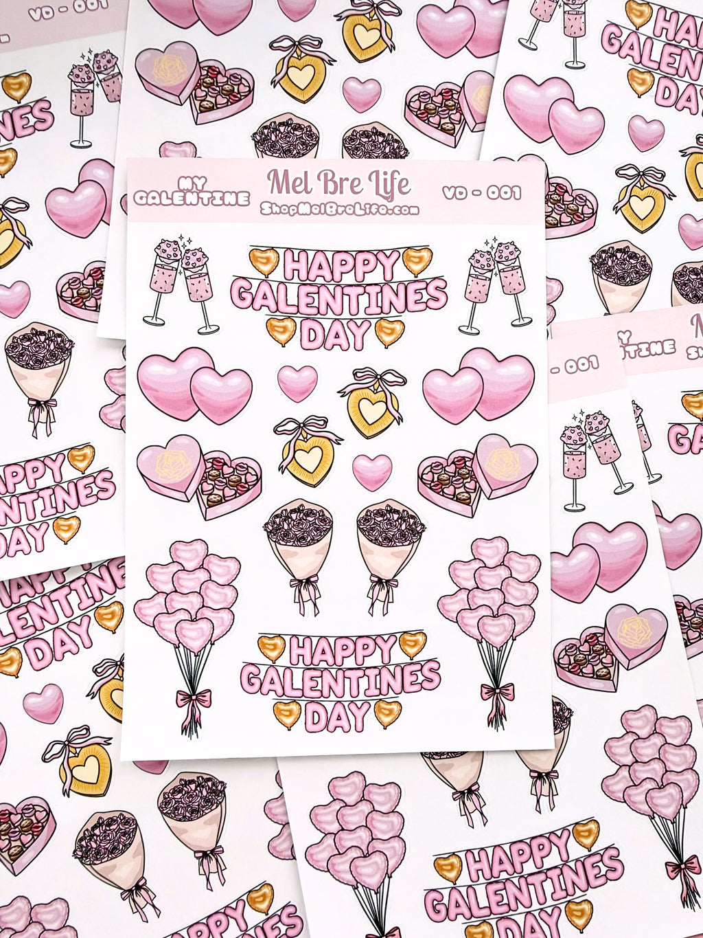 My Galentine Sticker Sheet | Valentine’s Collection