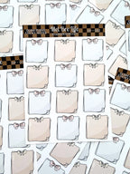 Glam Plans Sticky Notes Sticker Sheet | Glam Plans Collection