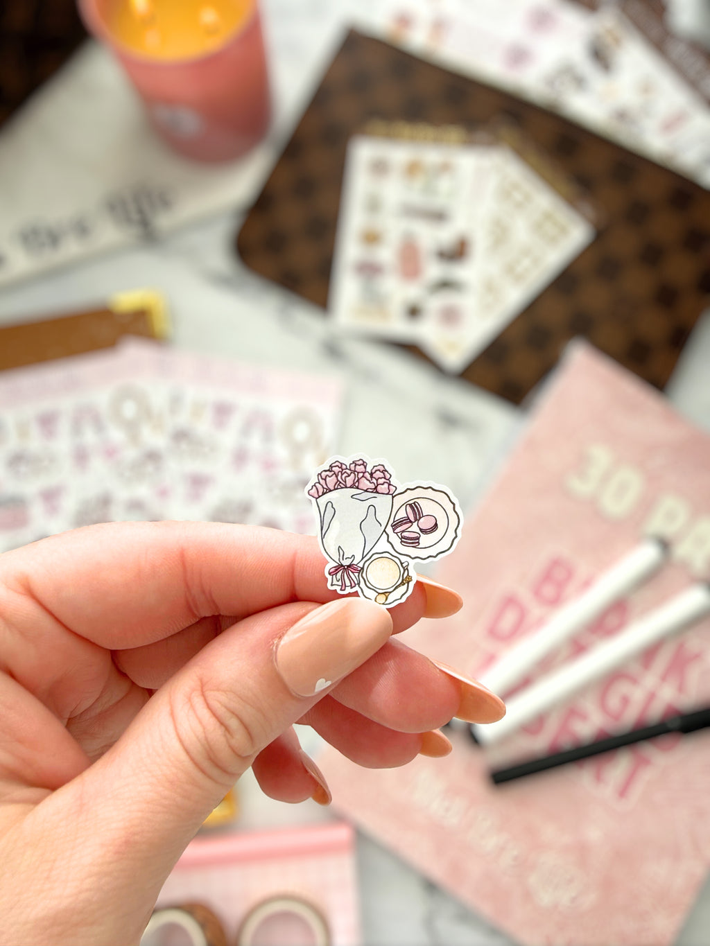 Pretty Little Things Sticker Sheet | Valentine’s Collection