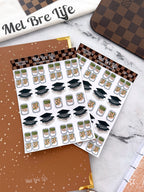 Prepped & Ready Sticker Sheet | Glam Plans Collection