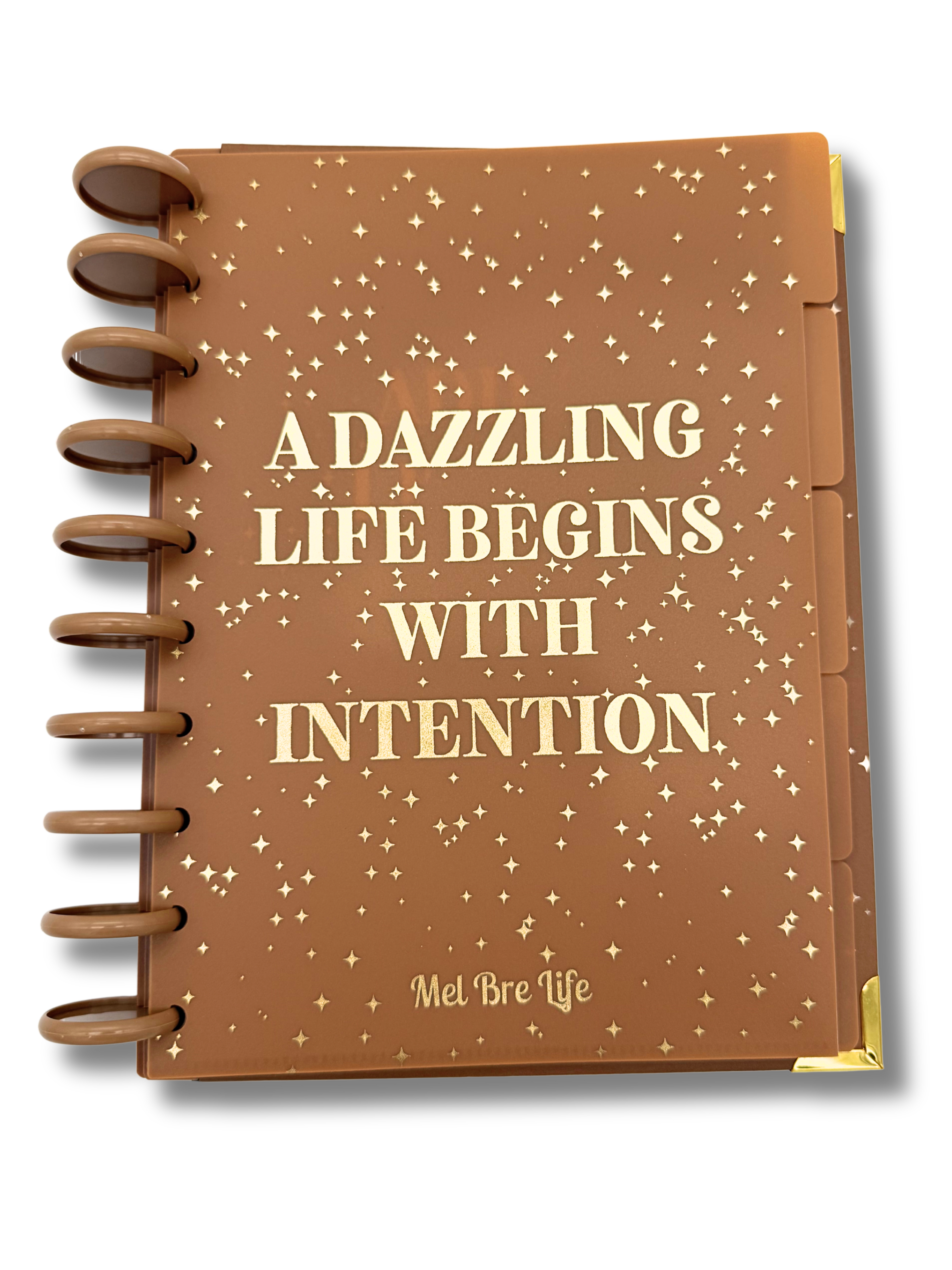 Glam Plans Collection | Luxe Motivational Planner Dividers with Pockets