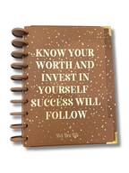 Glam Plans Collection | Luxe Motivational Planner Dividers with Pockets