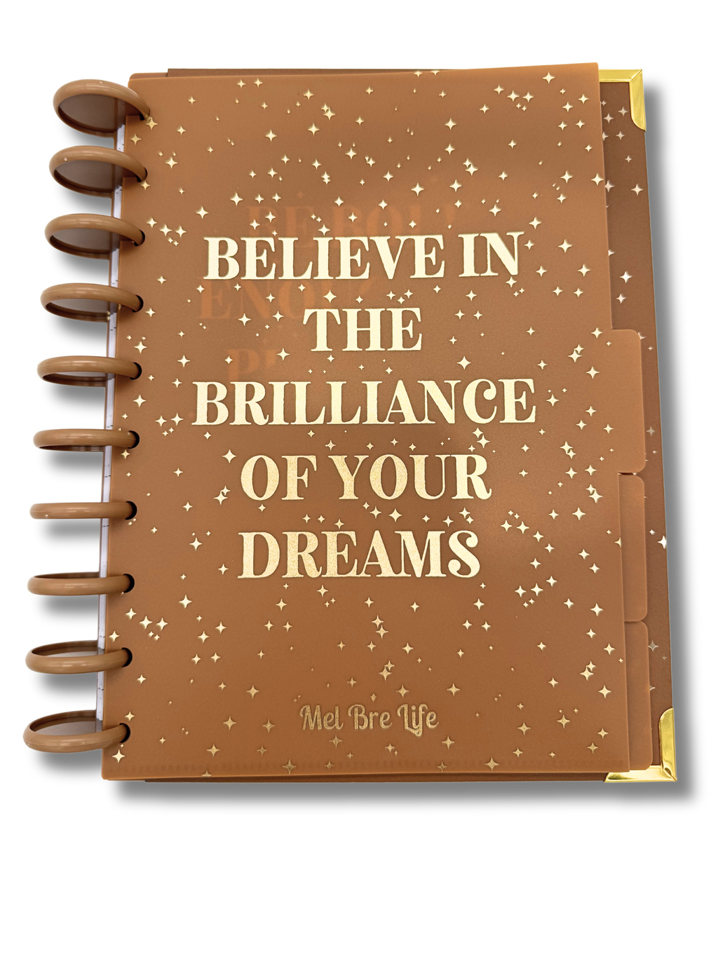 Glam Plans Collection | Luxe Motivational Planner Dividers with Pockets
