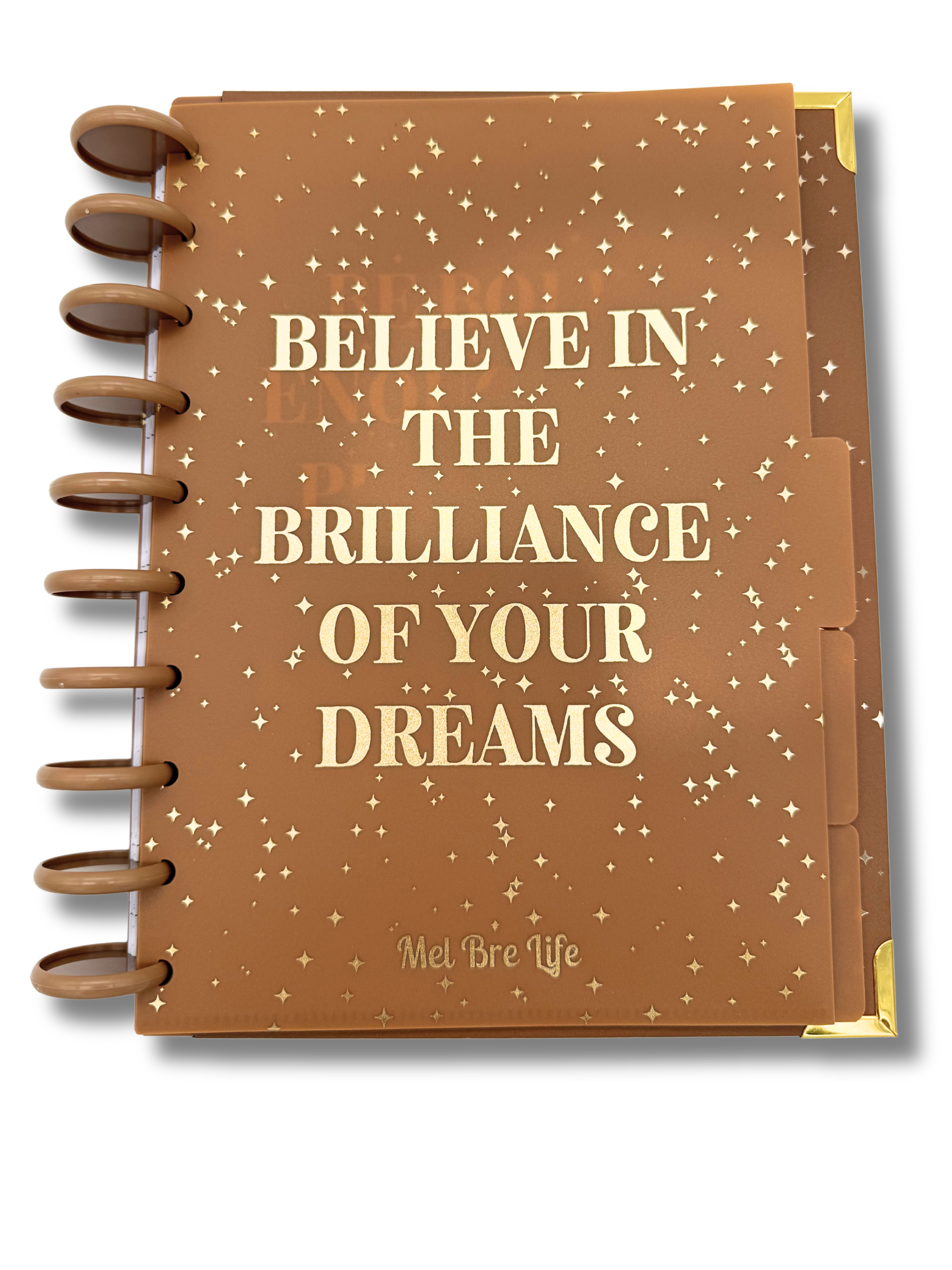 Glam Plans Collection | Luxe Motivational Planner Dividers with Pockets